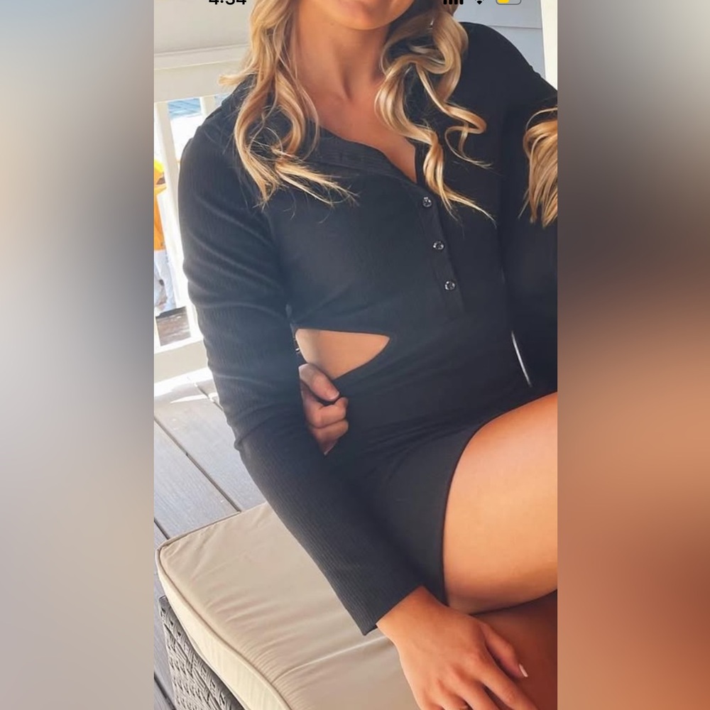 Urban outfiters mini dress with cutouts
